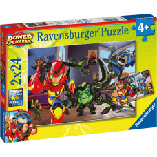 Ravensburger puzzle Spielzeughelden in Aktion 2x24p 5190