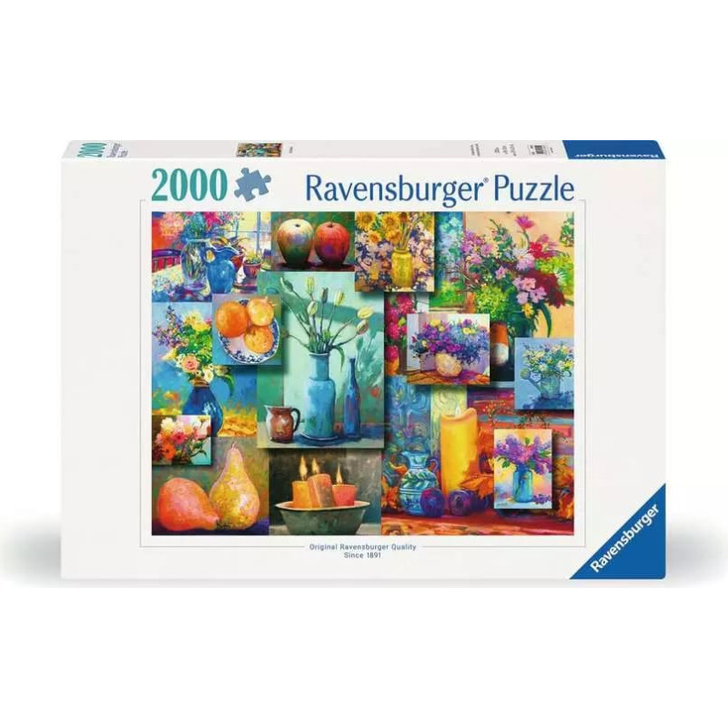 Ravensburger Puzzle Still Life Beauty 2000 Pc Puzzle 16954