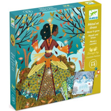 Djeco Foil pictures - Dresses in seasonal colours