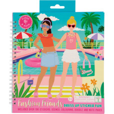 Floss & Rock Dress Up Sticker Fun, Fashion Friends by the pool