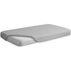 Miniania Palags jersī ar gumiju 160x80 cm GREY (3254)