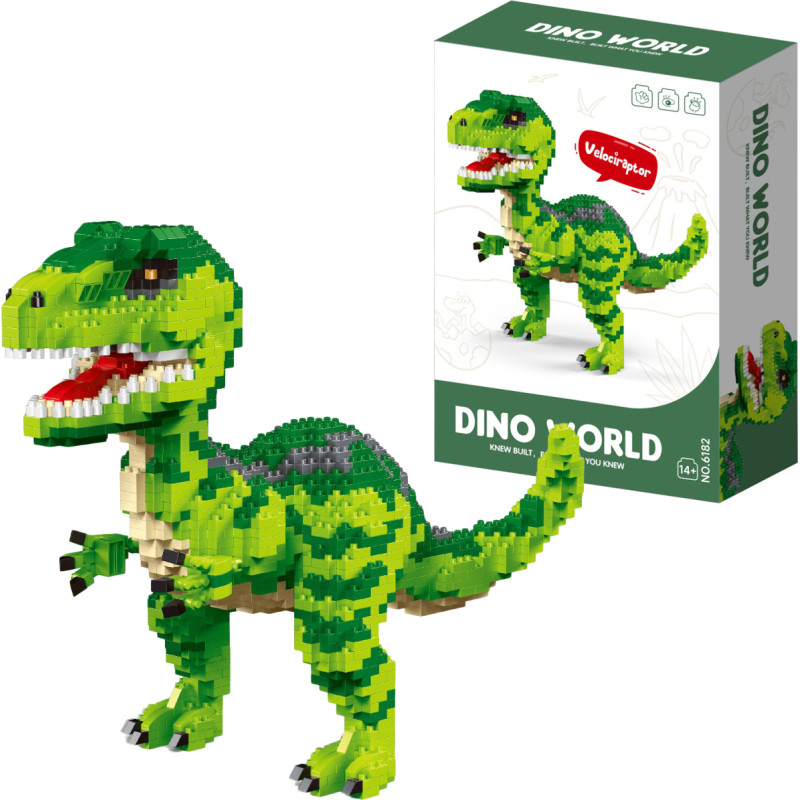 MINI KLOCKI DINOZAUR 1542 ELEMENTY
