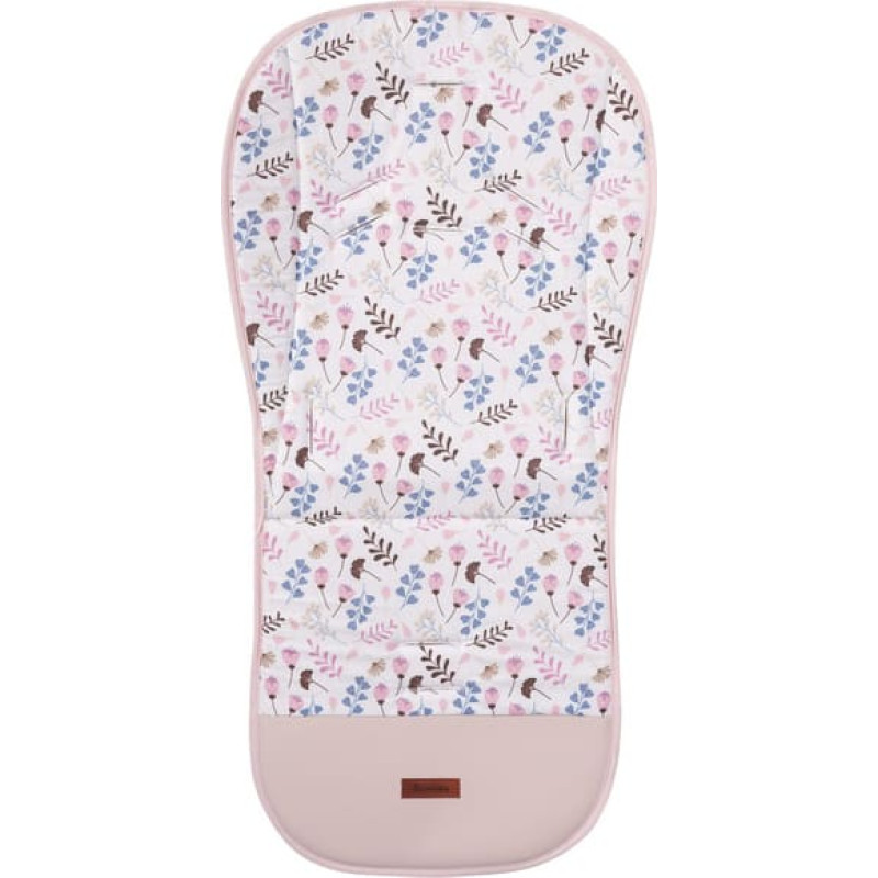 Sensillo STROLLER INSERT VELVET TWIGS PINK