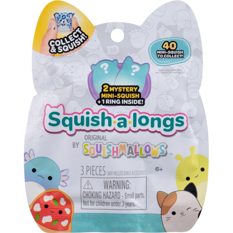 Squishmallows SQUISH-A-LONGS blind 2-pack, 2,5 cm