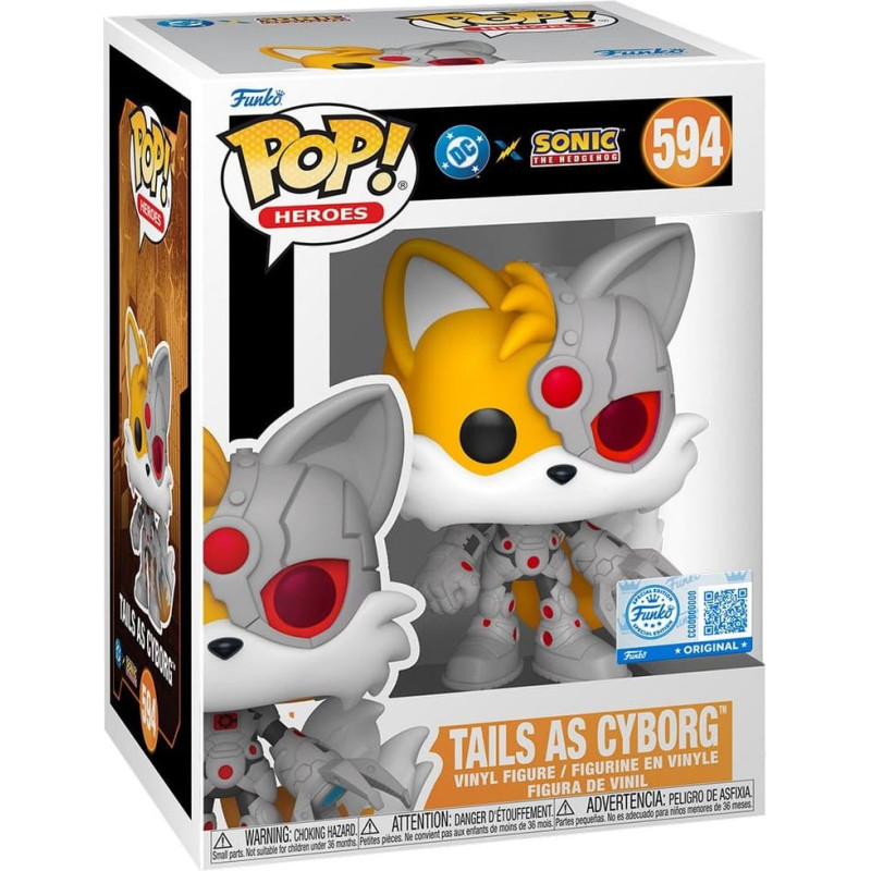 Funko POP! Vinyl Figure: DC / Sonic - Tails / Cyborg