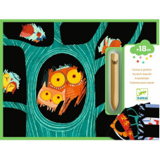 DJECO Scratch cards - Learning about animals DJ00041