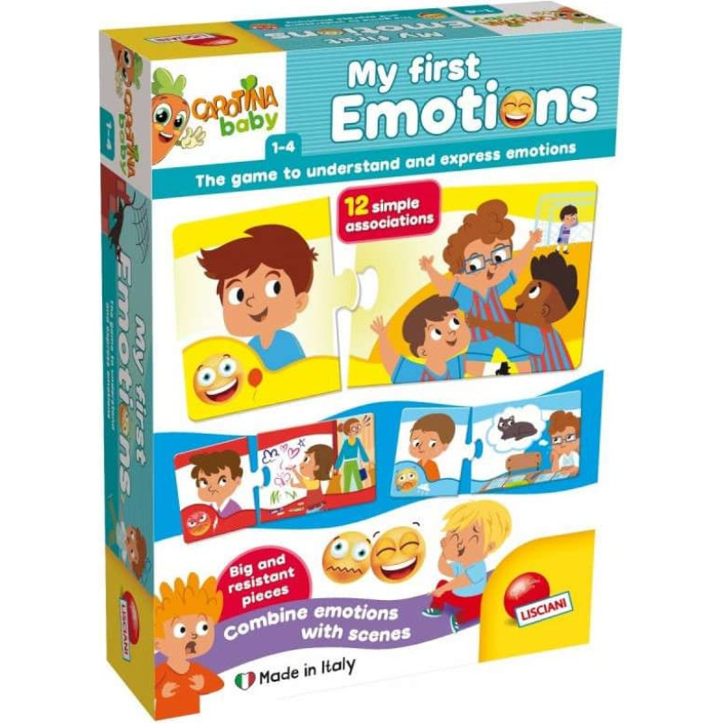 Carotina Baby My First Emotions Art.72170  Puzle Manas pirmās emocijas