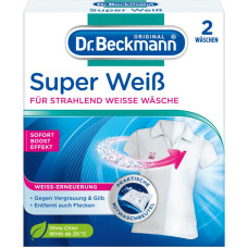 Dr.beckmann Veļas balinātājs Super White 2 x 40g