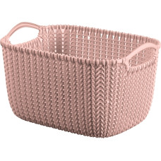 Curver Grozs Knit S taisnstūris 8L 30x22x17cm rozā