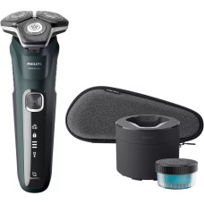 PHILIPS series 5000 Electric shaver, Wet & Dry, dark green S5884_50