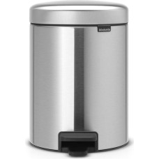 BRABANTIA Pedal bin NewIcon, 5 L, Matt Steel 112645