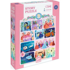 Djeco Story puzzles - Cinderella - 54 pcs