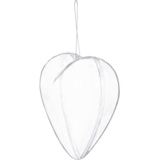 Springos Acrylic bauble Springos CA2008 8cm heart