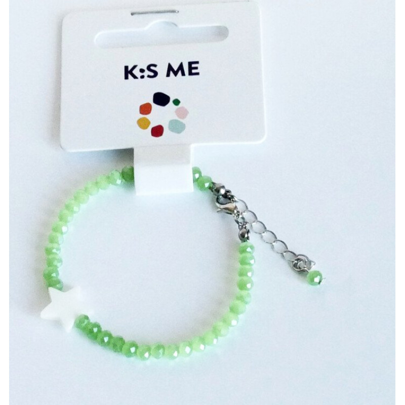 K:s Me Bracelet - Star - Green