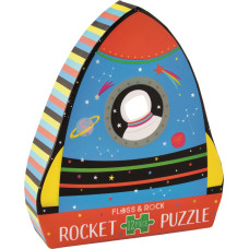 Floss & Rock Jigsaw, Rocket, 12 pcs.