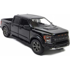 Kinsmart toy car, 2022 Ford F-150 Raptor, black