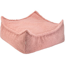 Wigiwama Guava Pink Square pouf