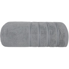 TOWEL EVA 70X140 TERRY COTTON. STEEL GREY 450gsm