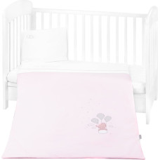 KIKKABOO Bedding set with embroidery 5pcs Dream Big Pink