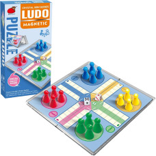 Magnetic ludo game