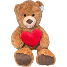 Plush Toy Bear with Heart, 100 cm