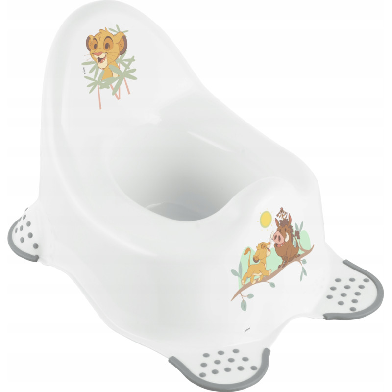 Keeeper ADAM LION KING potty with anti-slip function, white