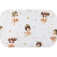 Ega Kids Diaper - 29675 - TETRA PRINT - EGA - SWEET BALLERINAS -  size 70x80 cm