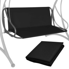 Springos Seat fabric for garden swing Springos GS0016S 155x100 cm, black