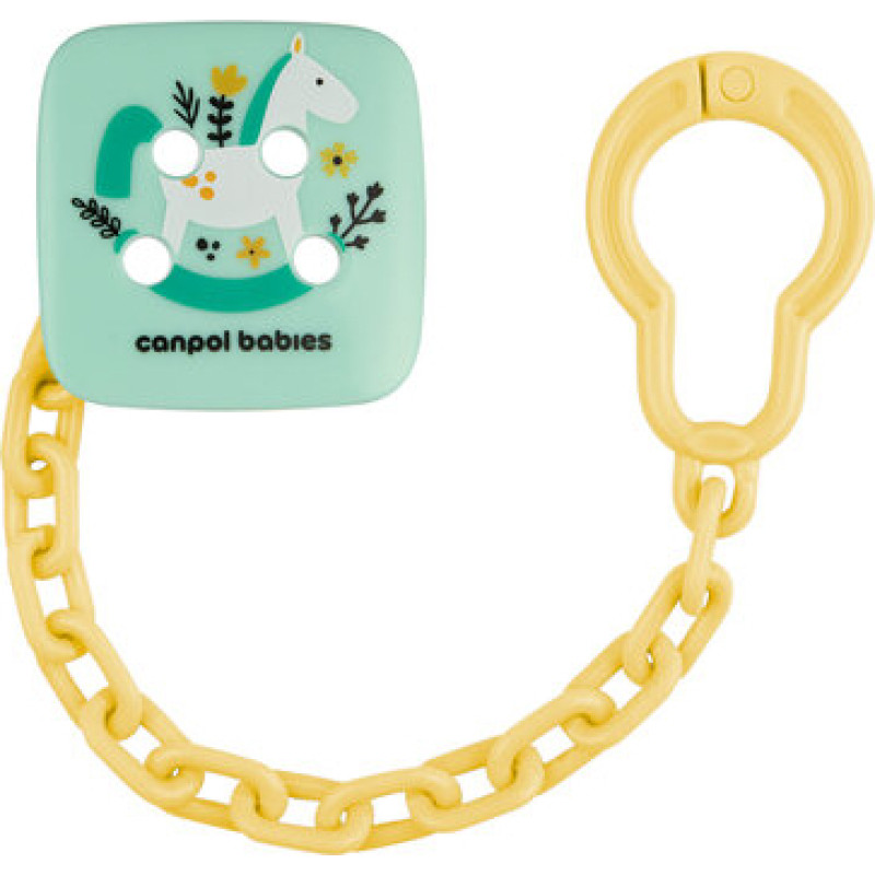Canpol Babies pacifier holder TOYS, green, 2/438_gre