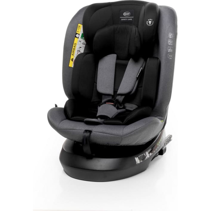 4Baby Car Seat MATT-FIX 40-150cm GRAPHITE I-SIZE