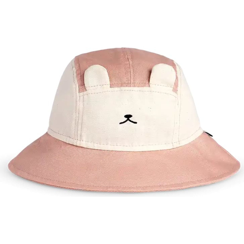 Kietla Camper Hat Pink Bear 2-6 y	brown/green/nat