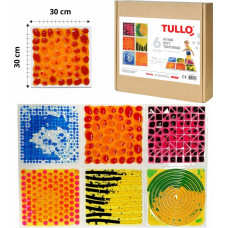 Tullo 700 sensory path – textured liquid-filled sensory tiles, 6 pcs