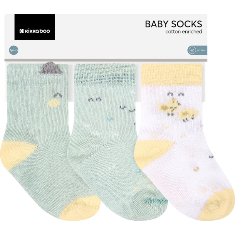 Baby socks with 3D ears Sleepy Sheep 2-3y