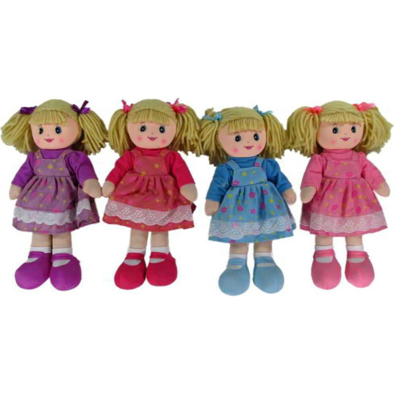 Cloth doll with sound – 4 designs