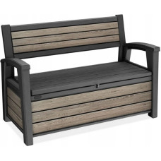 Keter storage bench Deco Garden Bench, 227 L, Ashwood brown