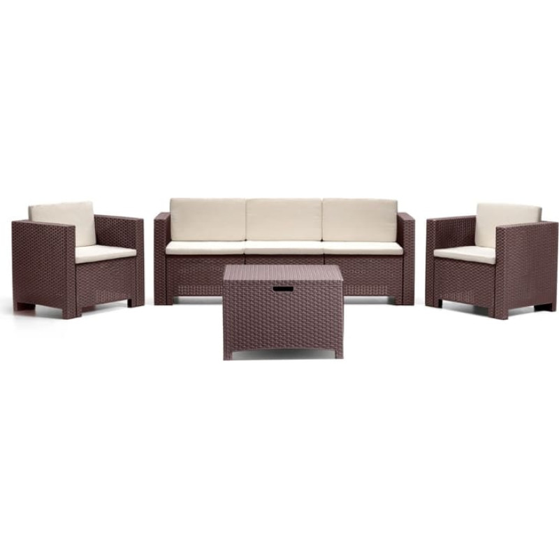 Bica Dārza mēbeļu komplekts Set Colorado 3 brūns