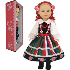 LALKA DZIEWCZYNKA W STROJU LUDOWYM 36cm