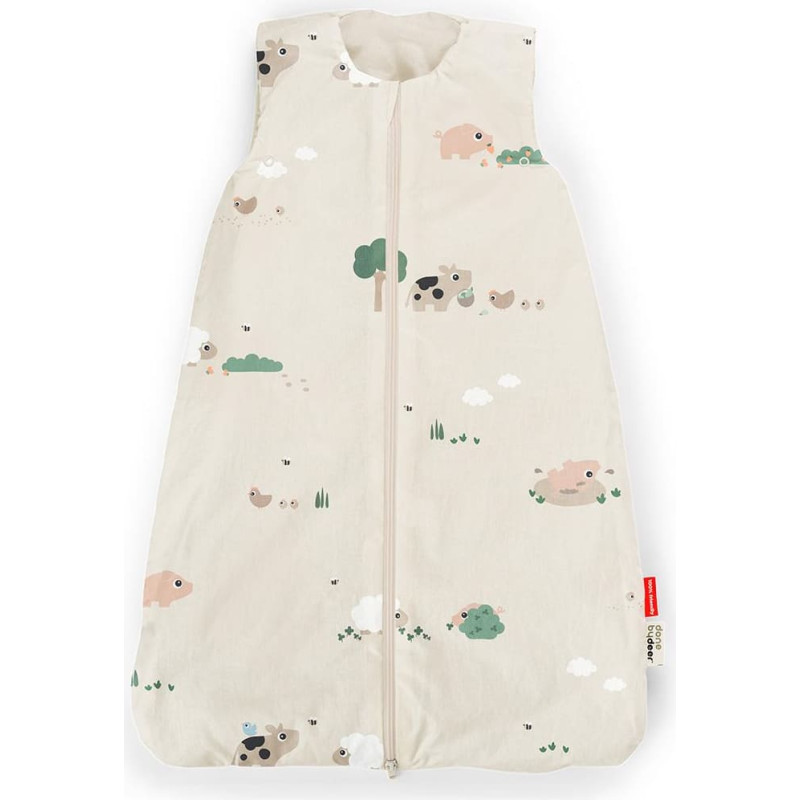 Done By Deer sleeping bag TOG 2.5 Tiny farm70 cm Sand