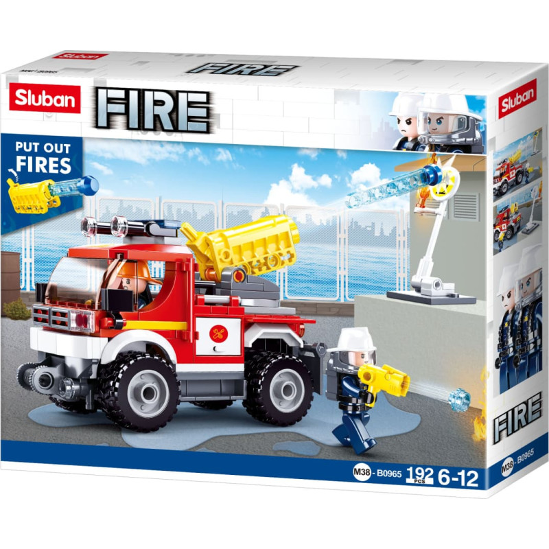 Sluban construction set, Fire Engine, 192 pcs.