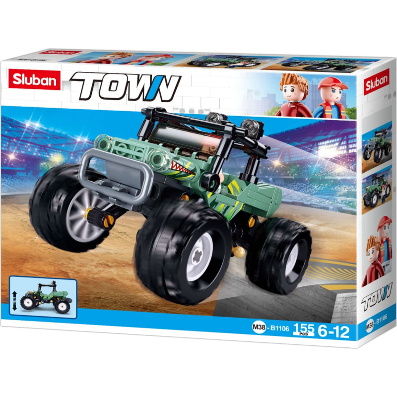 Sluban construction set, Off-road vehicle, 155 pcs.