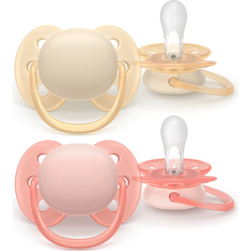 Philips Avent SCF091/38 Soft Soother, 0–6 months