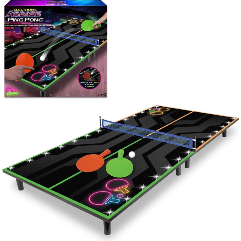 Lauamäng Electronic Arcade Ping-Pong Neon