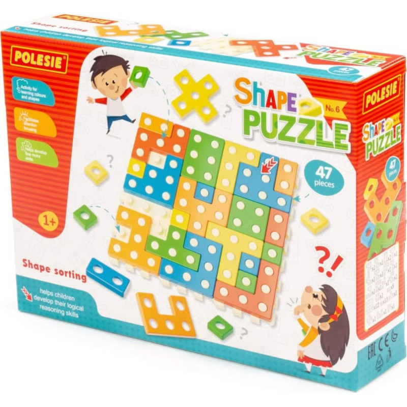 Polesie Educational toy Puzzle 47 pcs 95985