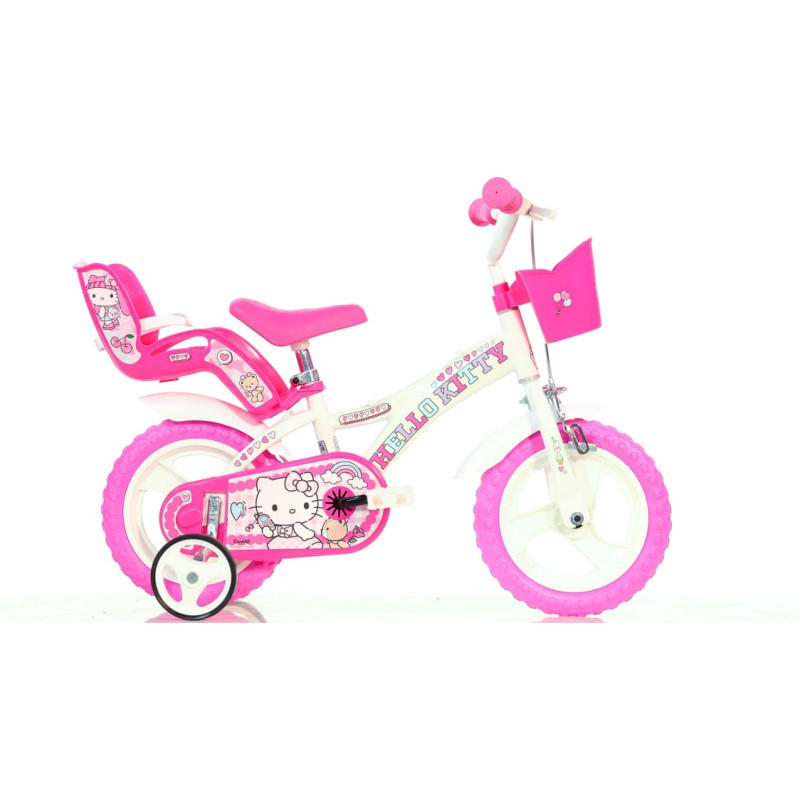 Dino Bikes Licence Children's bicycle 12'' ''HELLO KITTY 2"
