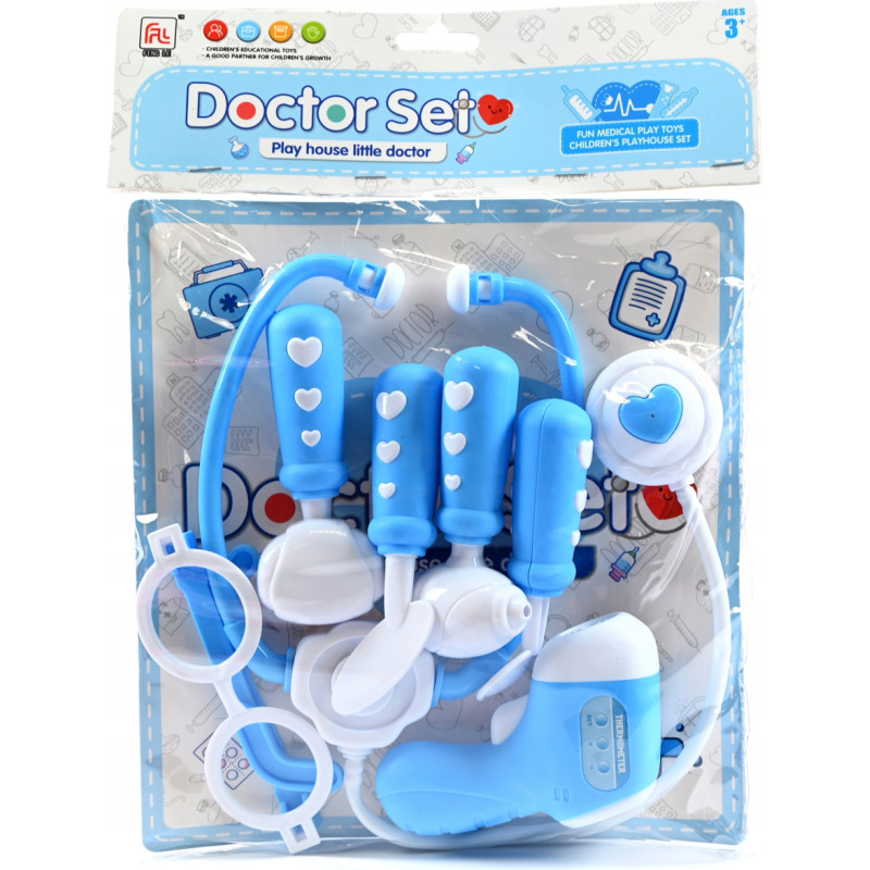 Doctor play set, 7 pieces