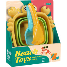 ZESTAW DO PIASKU SKŁADANE WIADERKO