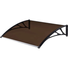 Jumtiņš durvīm 100x120 cm, tonēts – brūns