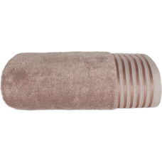 Vela towel 70 × 140 cm, terry with modal, taupe, 550 g