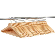 Springos Wooden hangers HG0086 30 pcs.