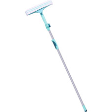 Leifheit Window & Frame Wiper 4-in-1 Telescope window brush with telescopic handle, 2 m
